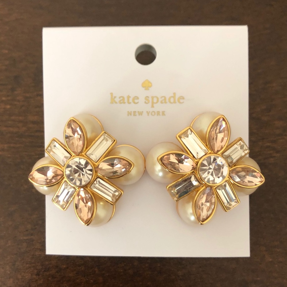 NWT Kate Spade Cocktails and Conversation Earrings - Picture 1 of 4